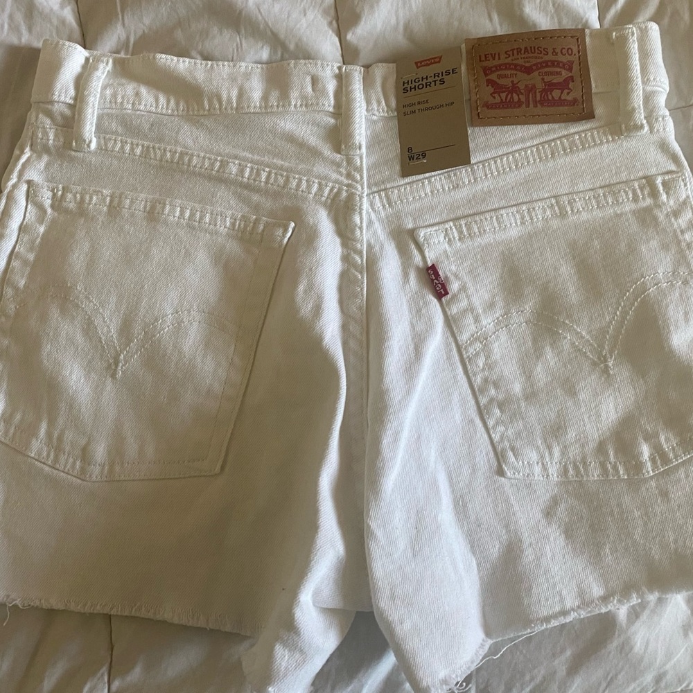Levi’s high rise shorts